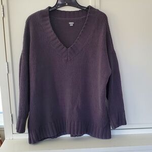 Aerie Oversized V-Neck Sweater